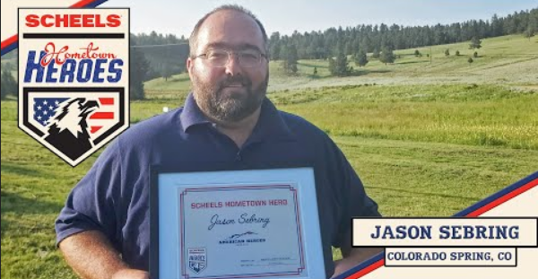 American Heroes Outdoors Television SCHEELS HOMETOWN HERO - JASON SEBRING
