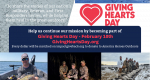 Giving Hearts Day February 10th, 2022