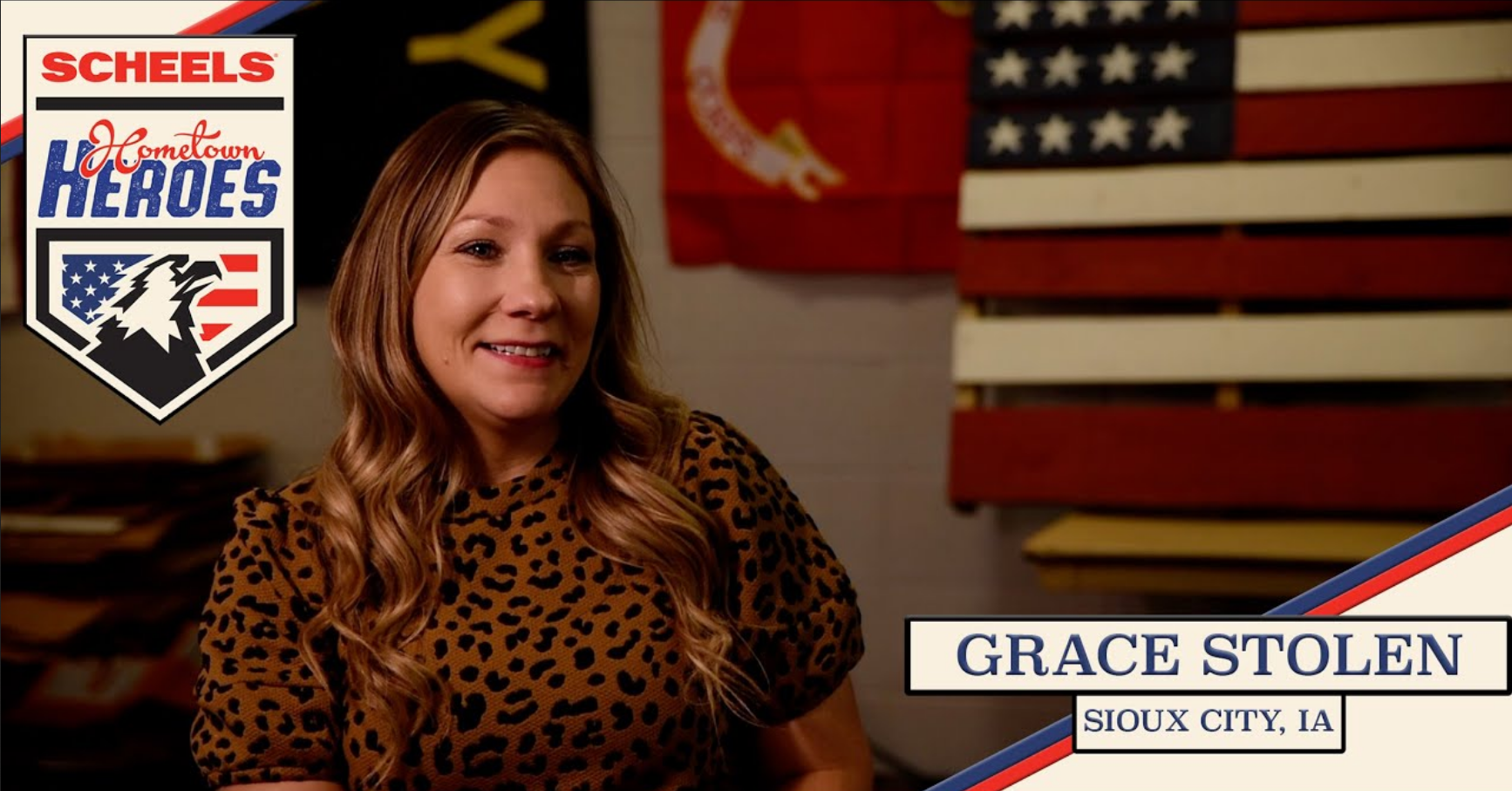 SCHEELS HOMETOWN HERO GRACE STOLEN