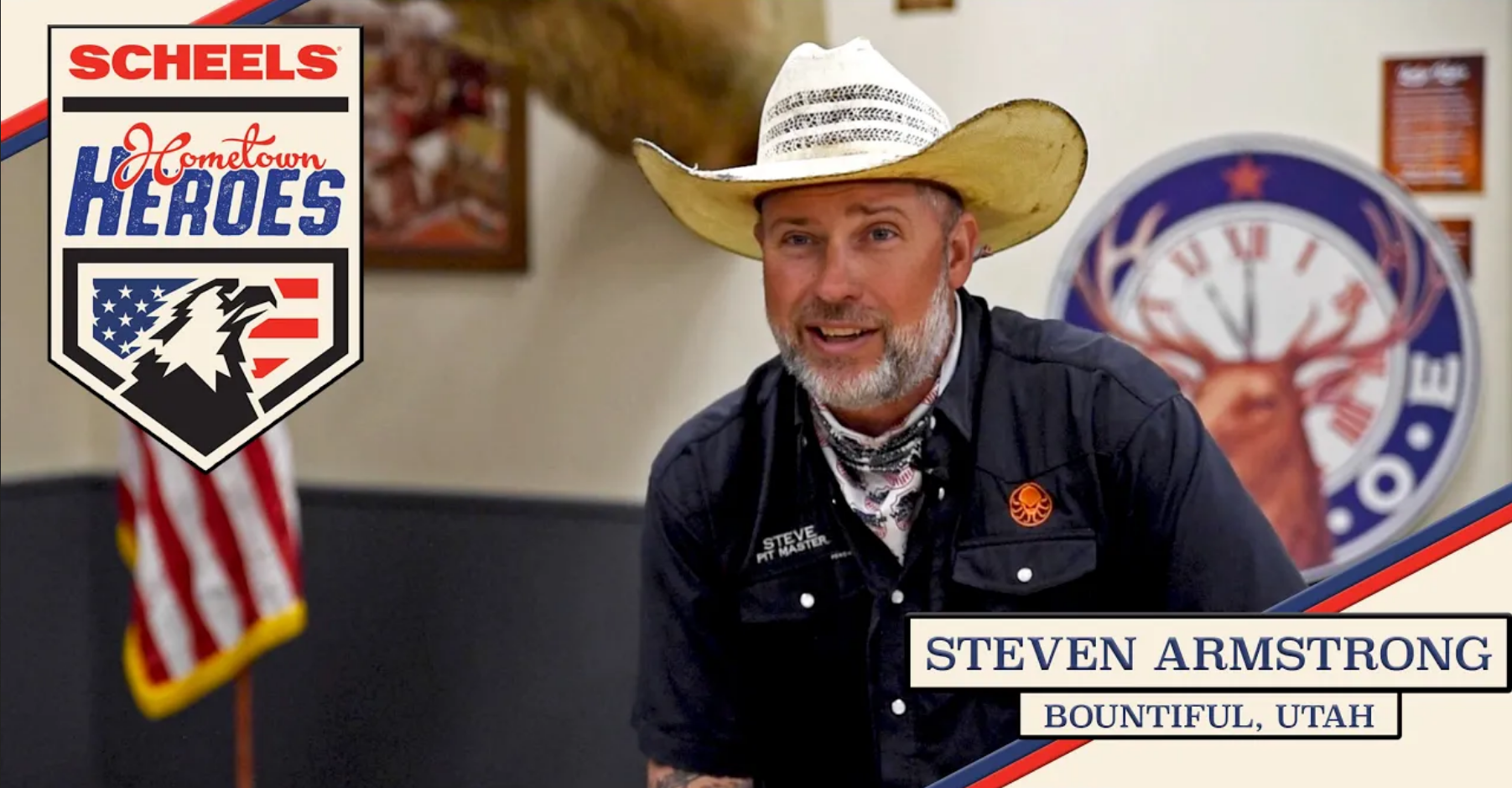 American Heroes Outdoors Television - SCHEELS HOMETOWN HERO STEVEN ...