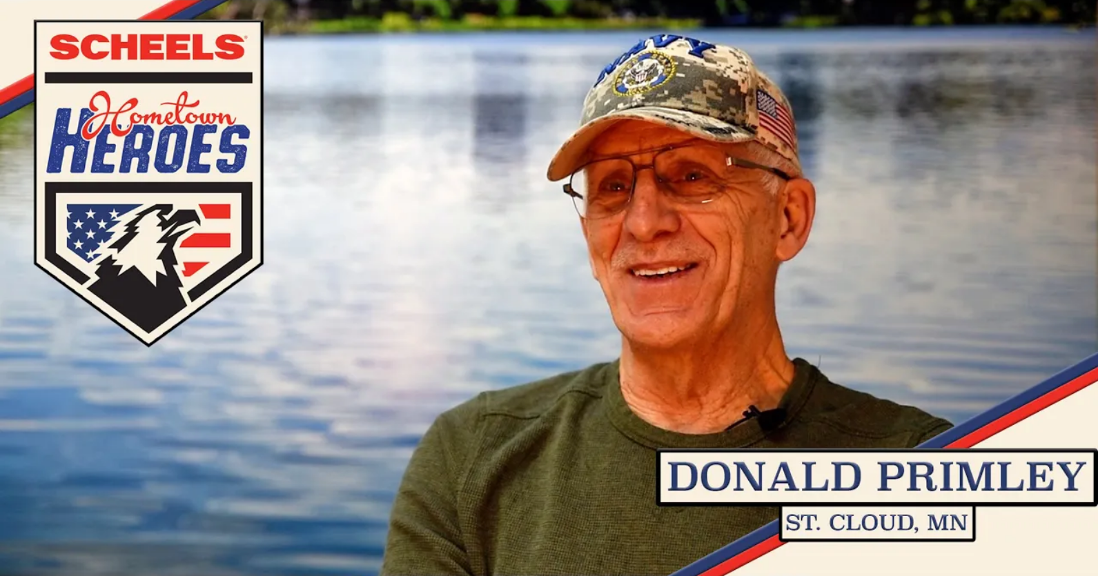 SCHEELS HOMETOWN HERO - DONALD PRIMLEY